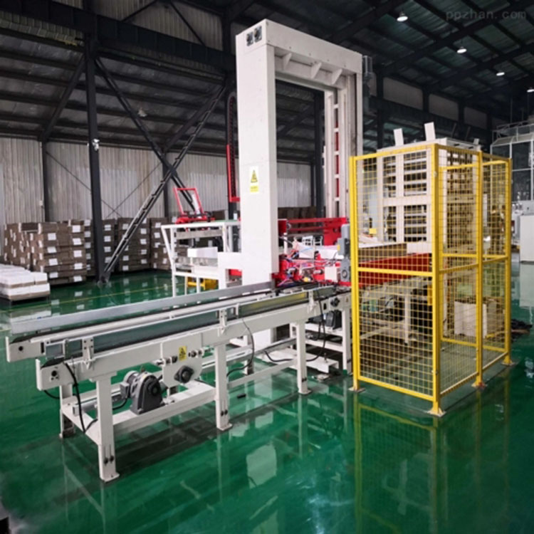 纸箱包装线自动码垛设备 全自动纸箱龙门架码垛机 中意隆