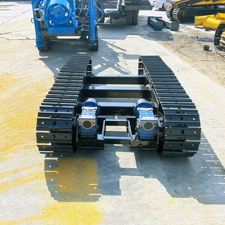 电机驱动履带底盘 交流电机直流电机可切换 钢制履带底盘总成