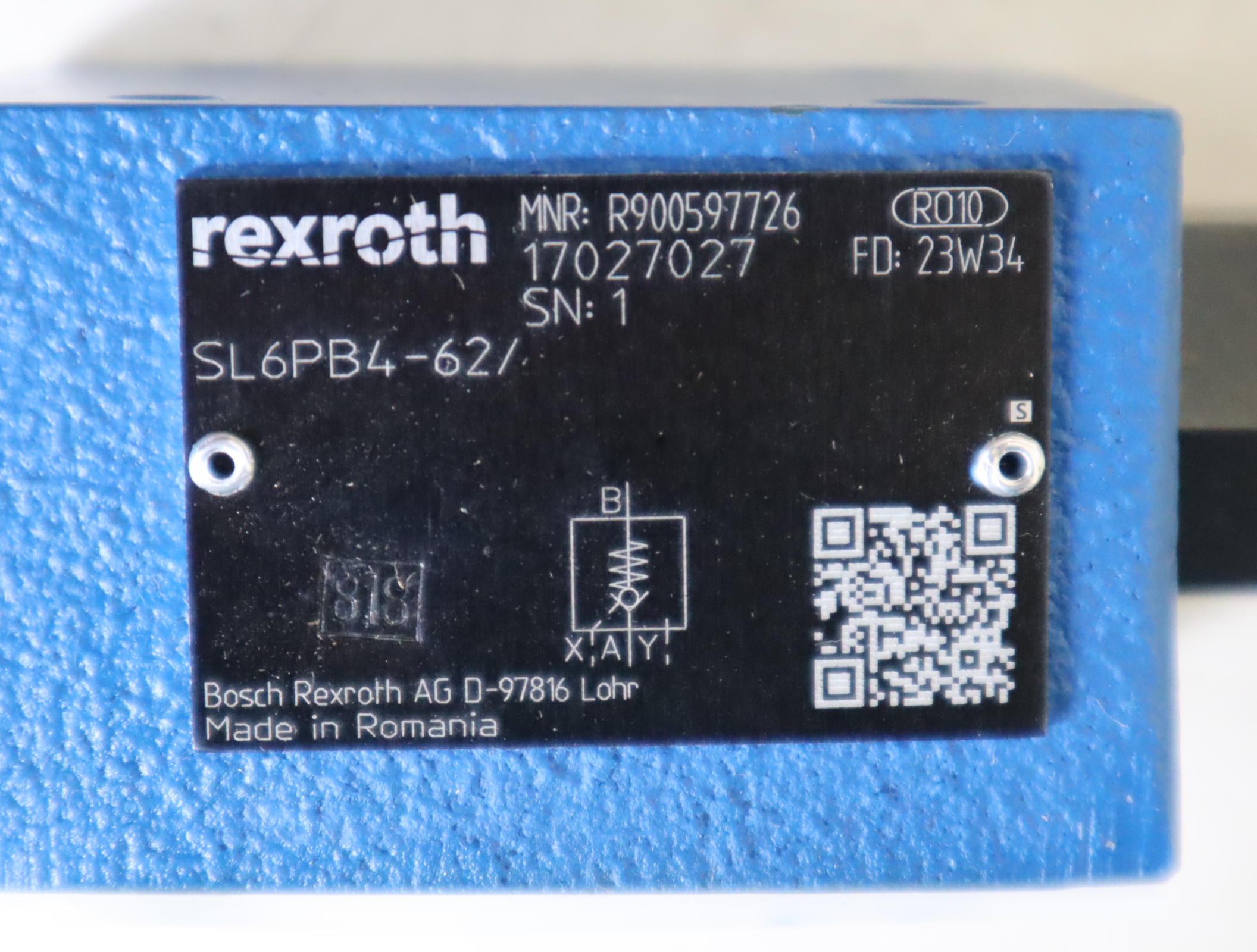SL6PB4-62/ SL6PB4-6X/ SL6PB4-60/ R900597726 力士乐REXROTH