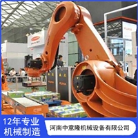 机械手码垛设备 纸箱编织袋自动 单立柱伺服码垛机