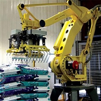  食品行业码垛机 工业机器人 全自动食品饮料后段包装设备