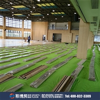 斯博凯 乒乓球场可定制 枫桦木A级 运动木地板 单层龙骨
