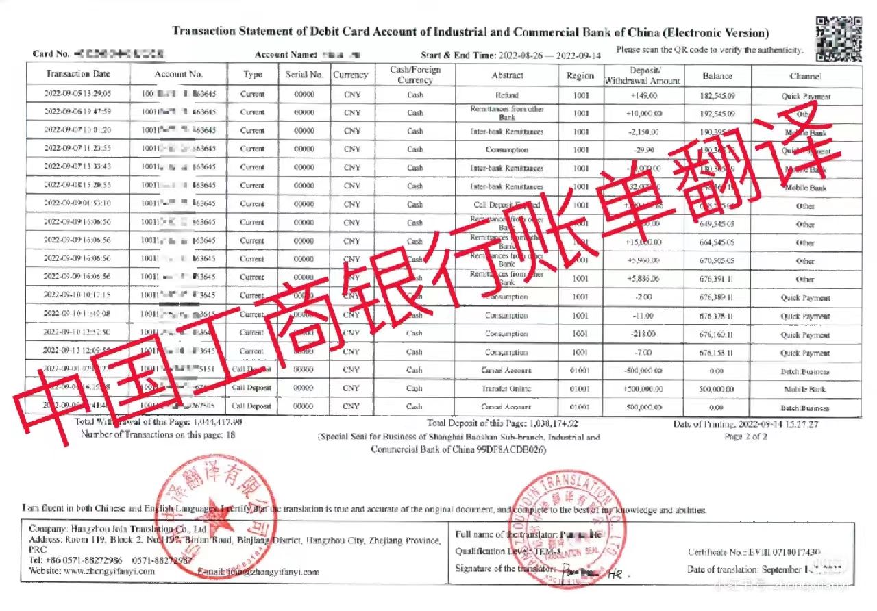  日本公证翻译 翻译成中文证书样本