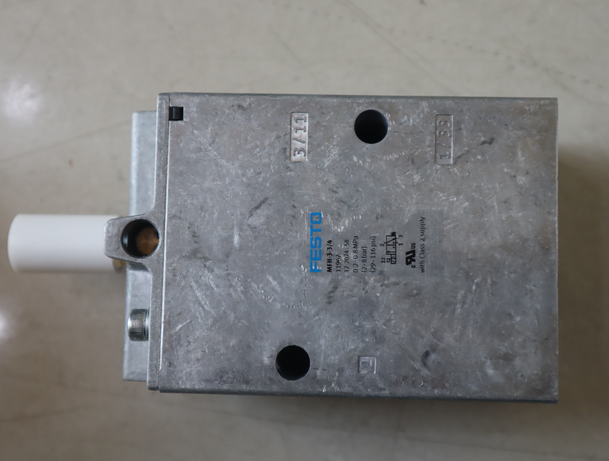 11967 MFH-3-3/4 德国FESTO费斯托气动阀