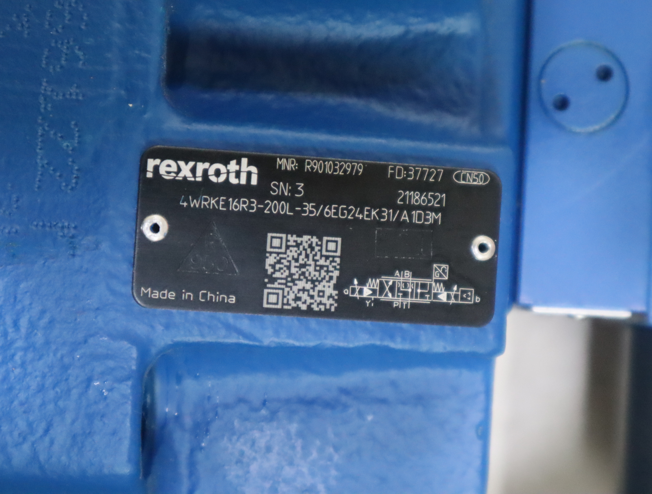 4WRKE16R3-200L-35/6EG24EK31/A1D3M R901032979 力士乐REXROTH