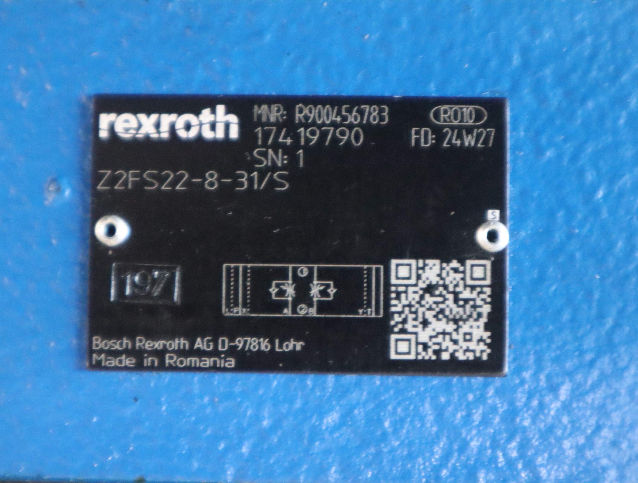 Z2FS22-8-31/S Z2FS22-8-3X/S R900456783 力士乐REXROTH节流阀