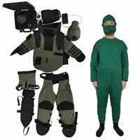 国产搜爆服 防护服带面罩排爆服  搜爆服  智盾科技