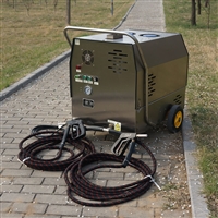 高温蒸汽清洗机 操作简单 闯王CWC04B柴油蒸汽机厂家