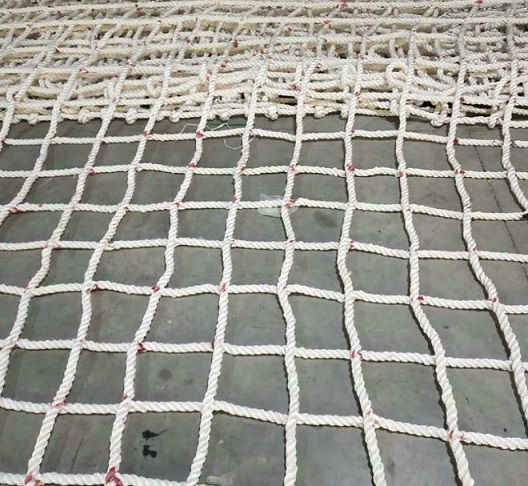 平台船舶安全网防护网 救生攀爬网 直升机防坠落网CCS船检证书