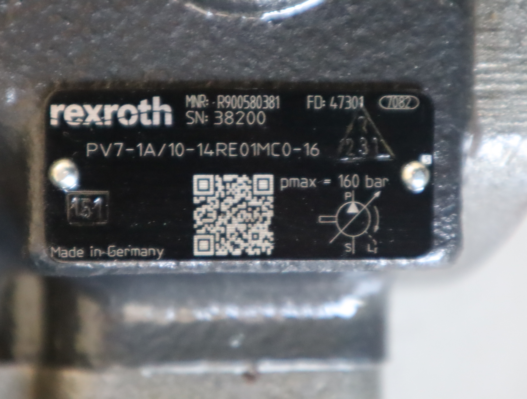 PV7-1A/10-14RE01MC0-16 R900580381 德国力士乐REXROTH叶片泵