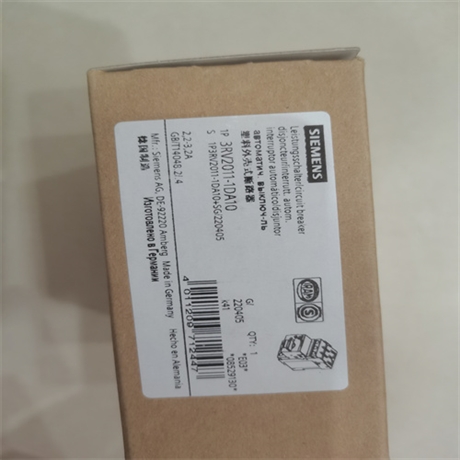 有货3RV6011-1FA15西门子马达保护断路器