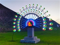 2025孔雀景观灯工厂