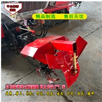 四轮柴油乘坐式 微耕机农用履带 大棚果园翻土耕地播种旋耕机