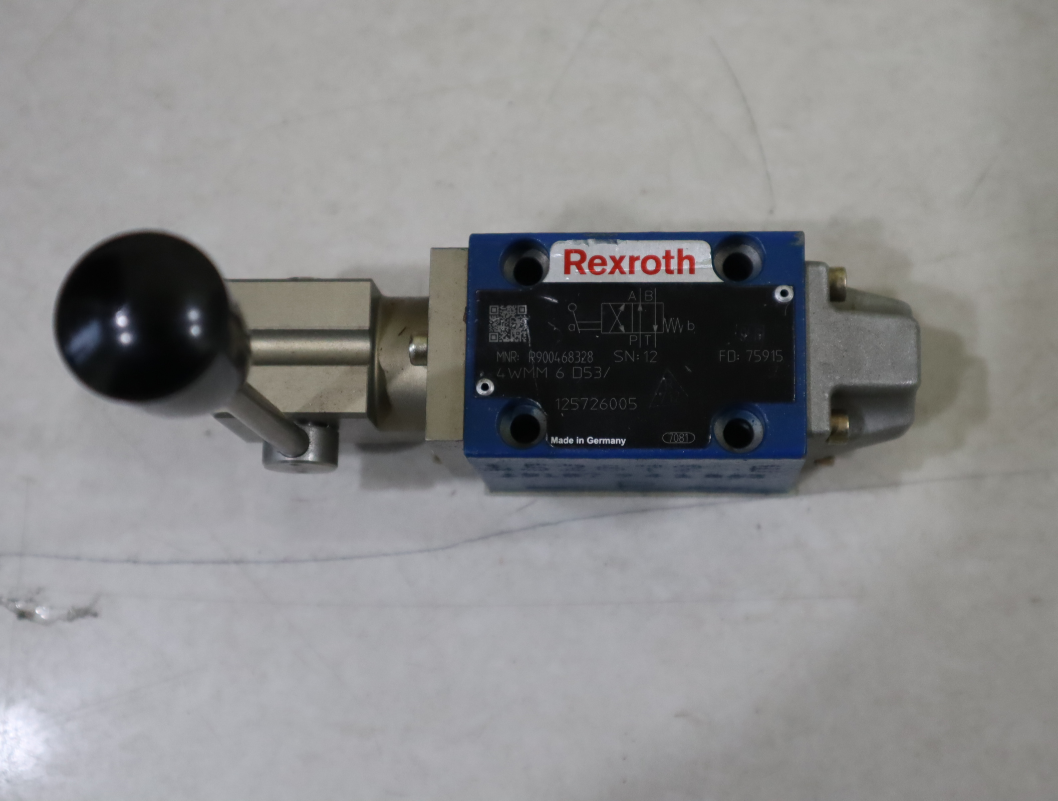 4WMM6D53/ 4WMM6D52/ 4WMM6D5X/ R900468328 力士乐REXROTH手动阀