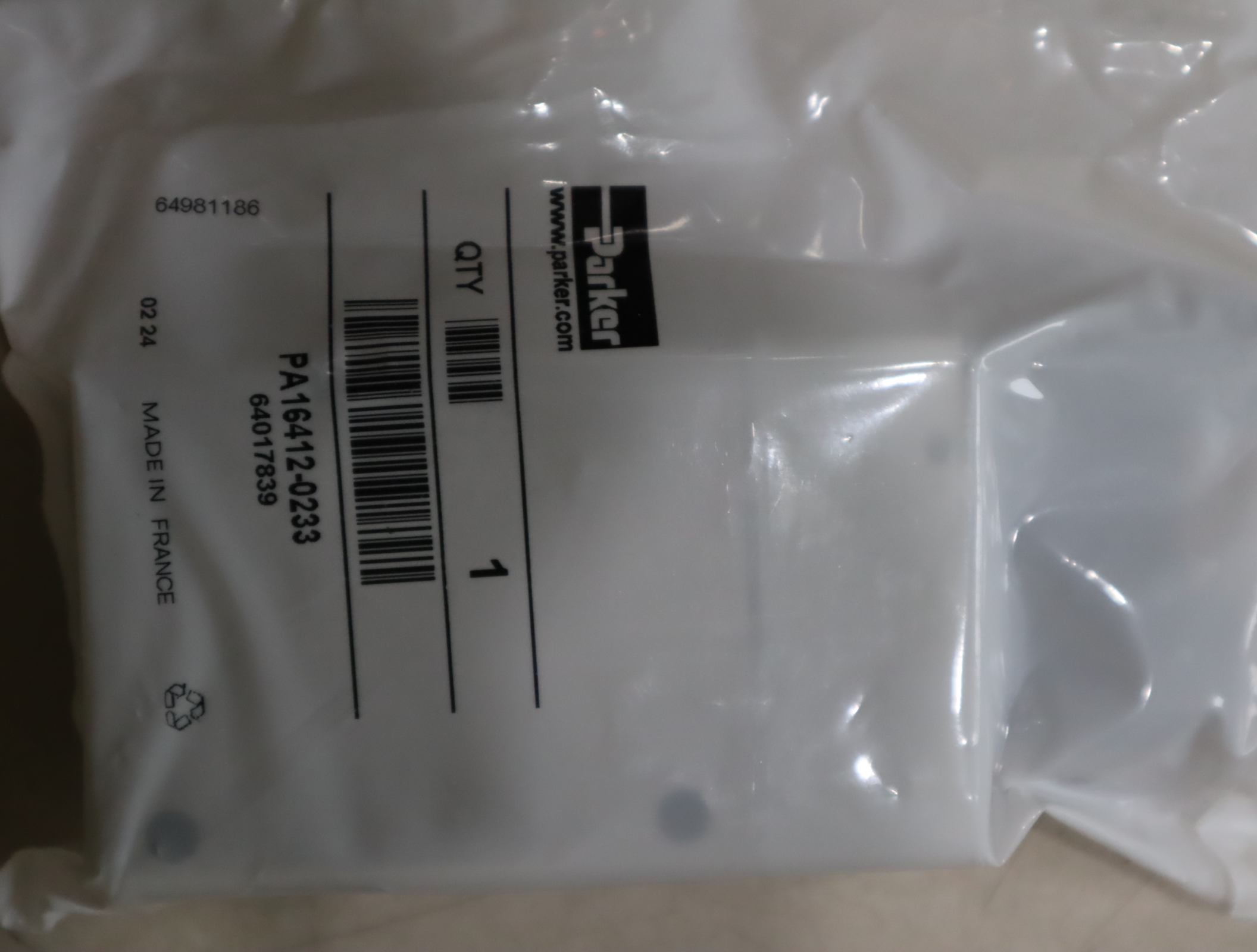 PAS9 381RF-1/2-NG GS24V KZ3519美国派克PARKER气动阀