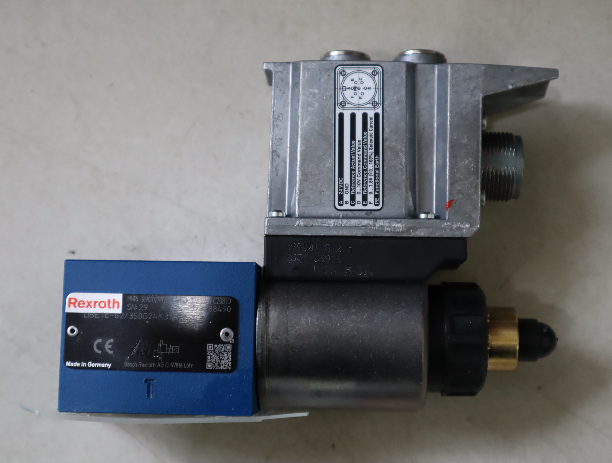 DBETE-62/350G24K31A1V R901029970 德国力士乐REXROTH比例阀