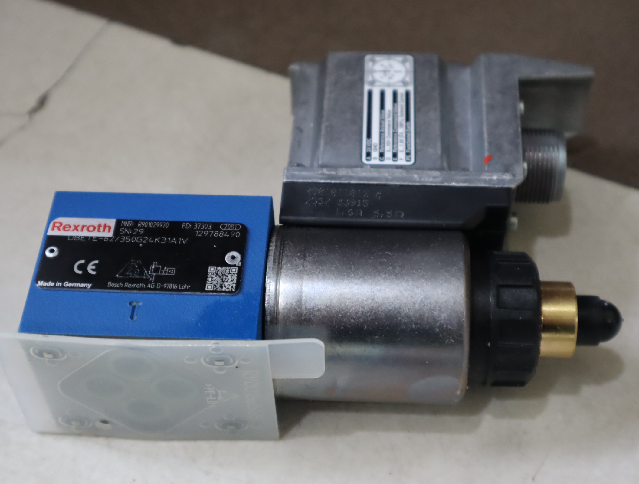 DBETE-62/350G24K31A1V R901029970 德国力士乐REXROTH比例阀