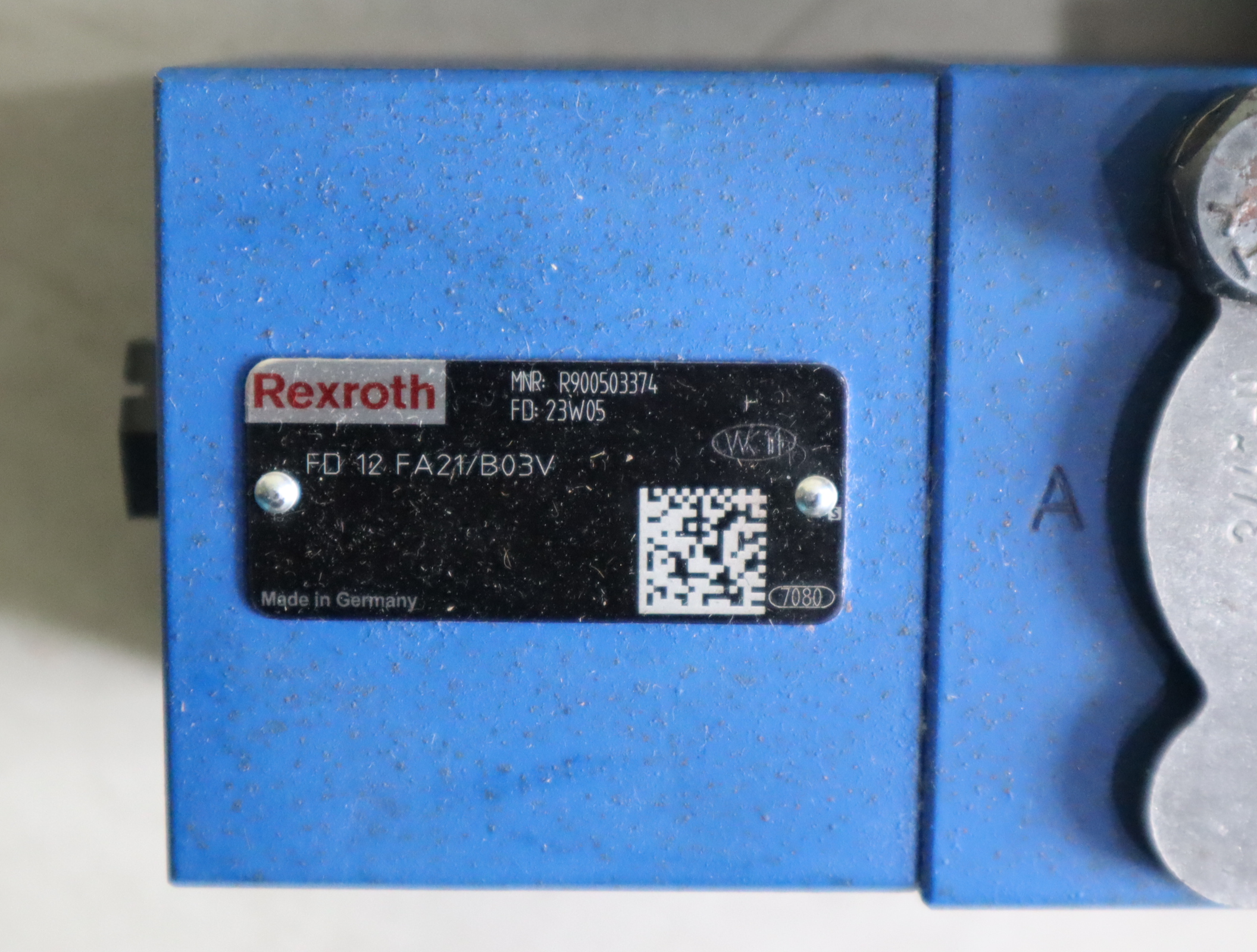 FD12FA21/B03V FD12FA20/B03V R900503374德国力士乐REXROTH平衡阀