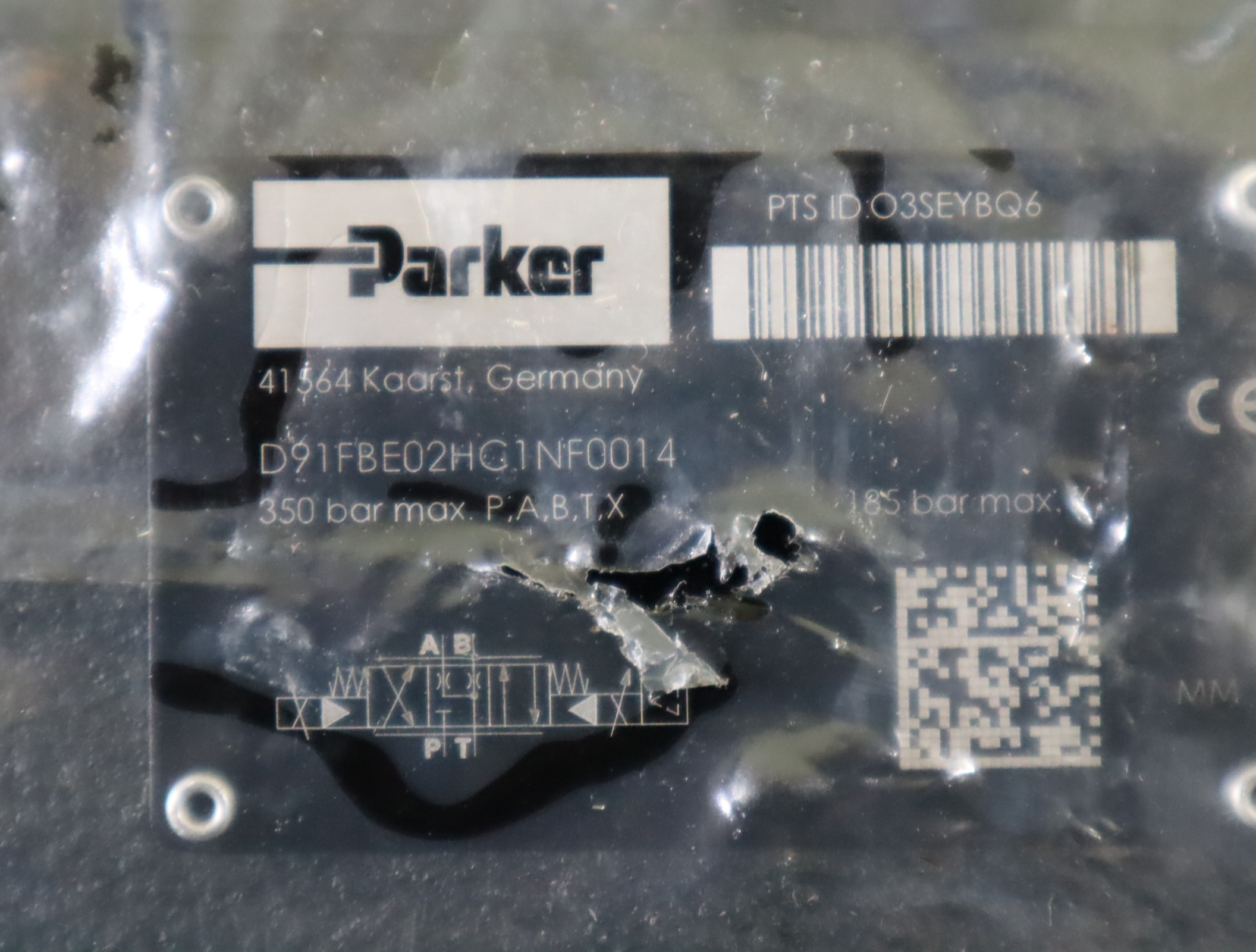 D91FBE02HC1NF0014 D1FVE02CC0NM0314 美国派克PARKER比例阀