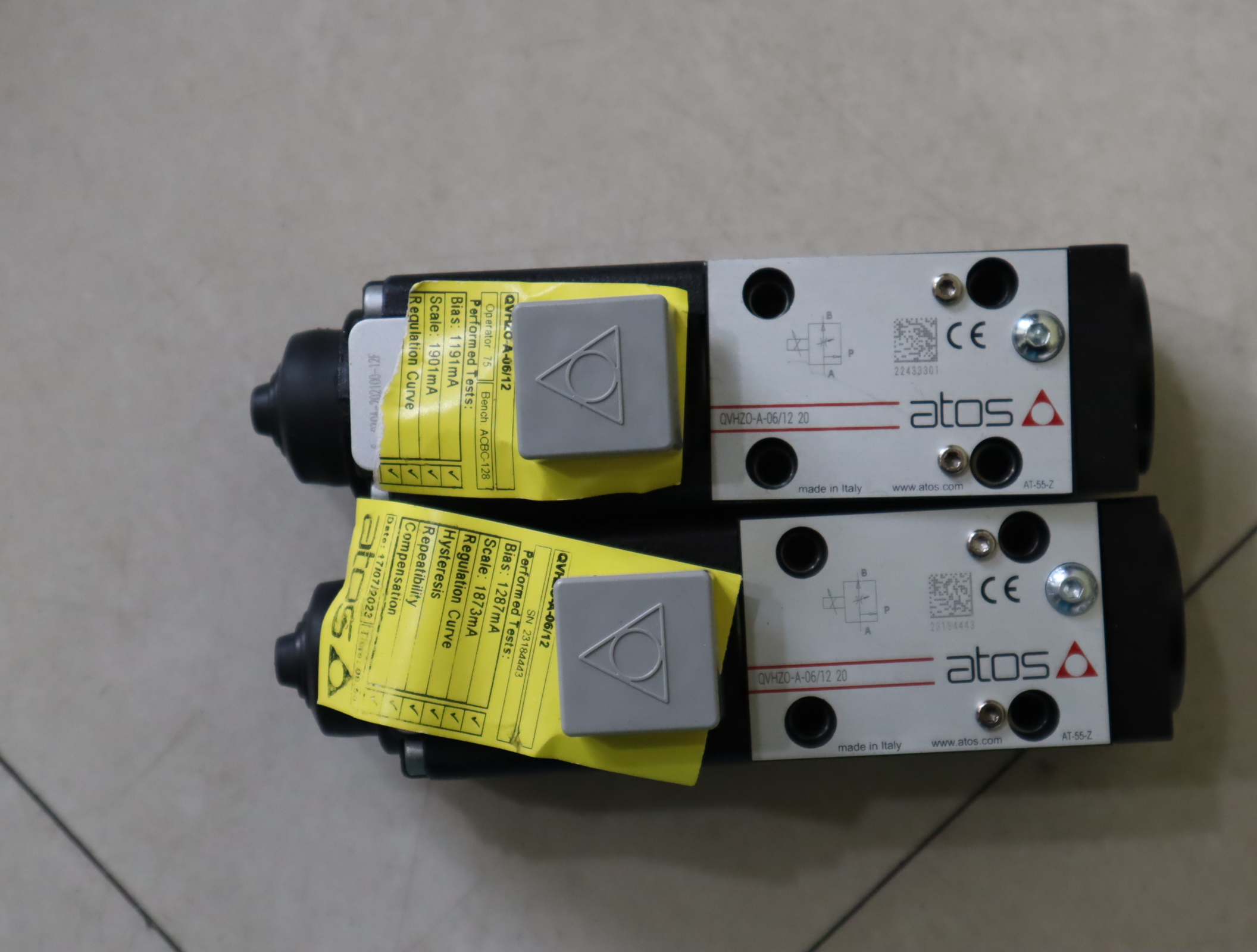 QVHZO-A-06/12 20 意大利阿托斯ATOS比例阀
