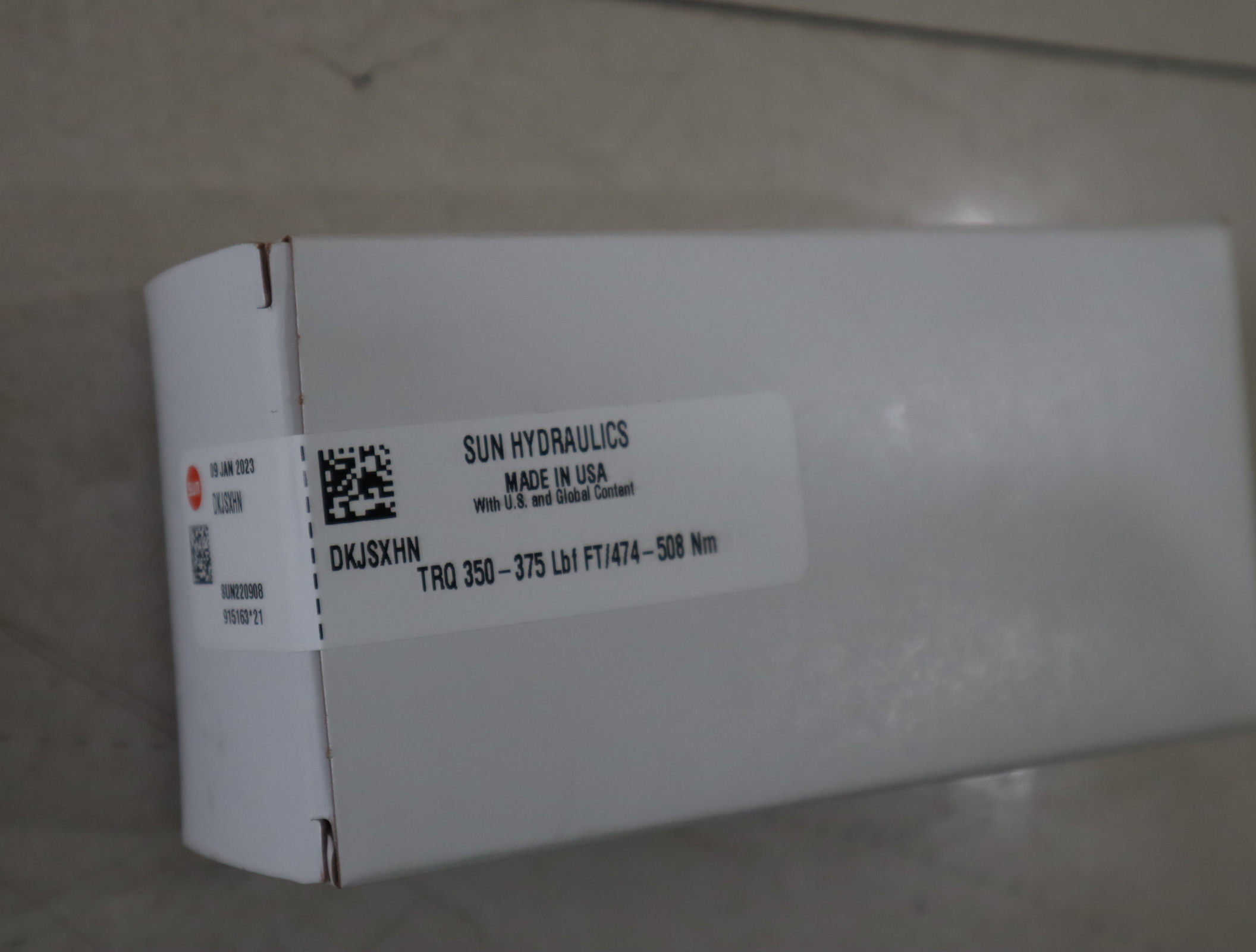 DKJSXHN TRQ 350-375 LBF FT/474-508NM SUN  太阳SUN插装阀