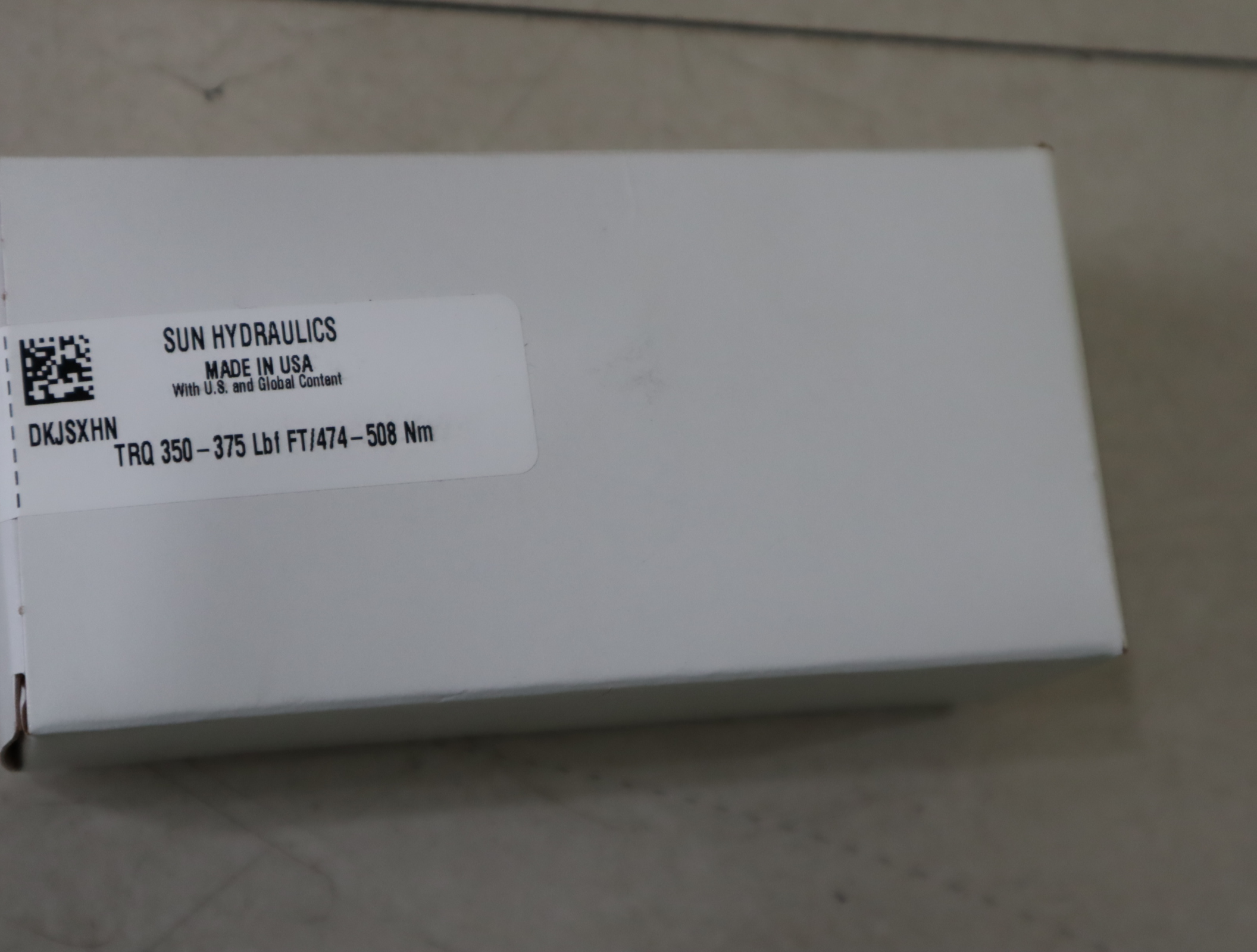 DKJSXHN TRQ 350-375 LBF FT/474-508NM SUN  太阳SUN插装阀