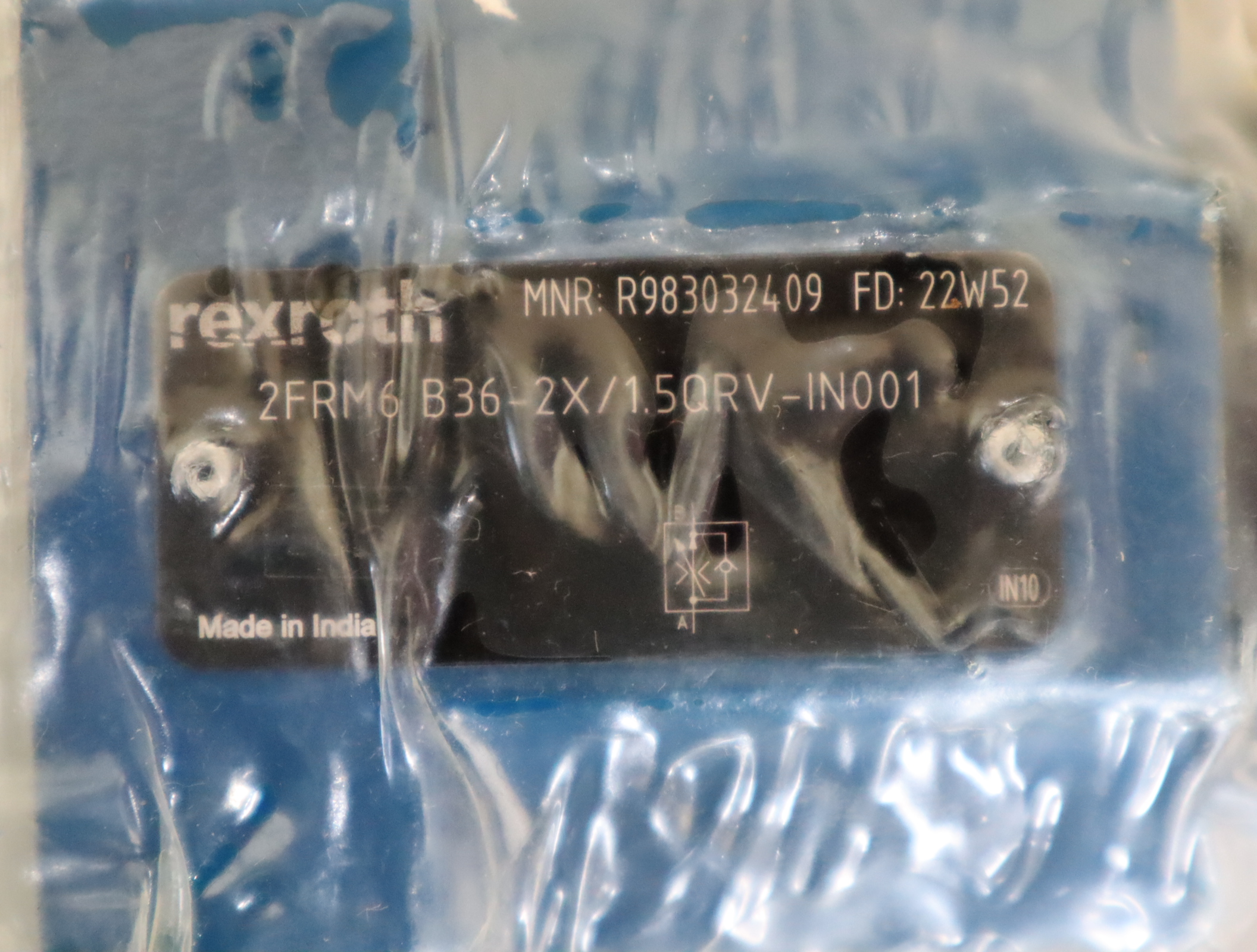 2FRM6B36-2X/1.5QRV-IN001 R983032409 力士乐REXROTH流量阀