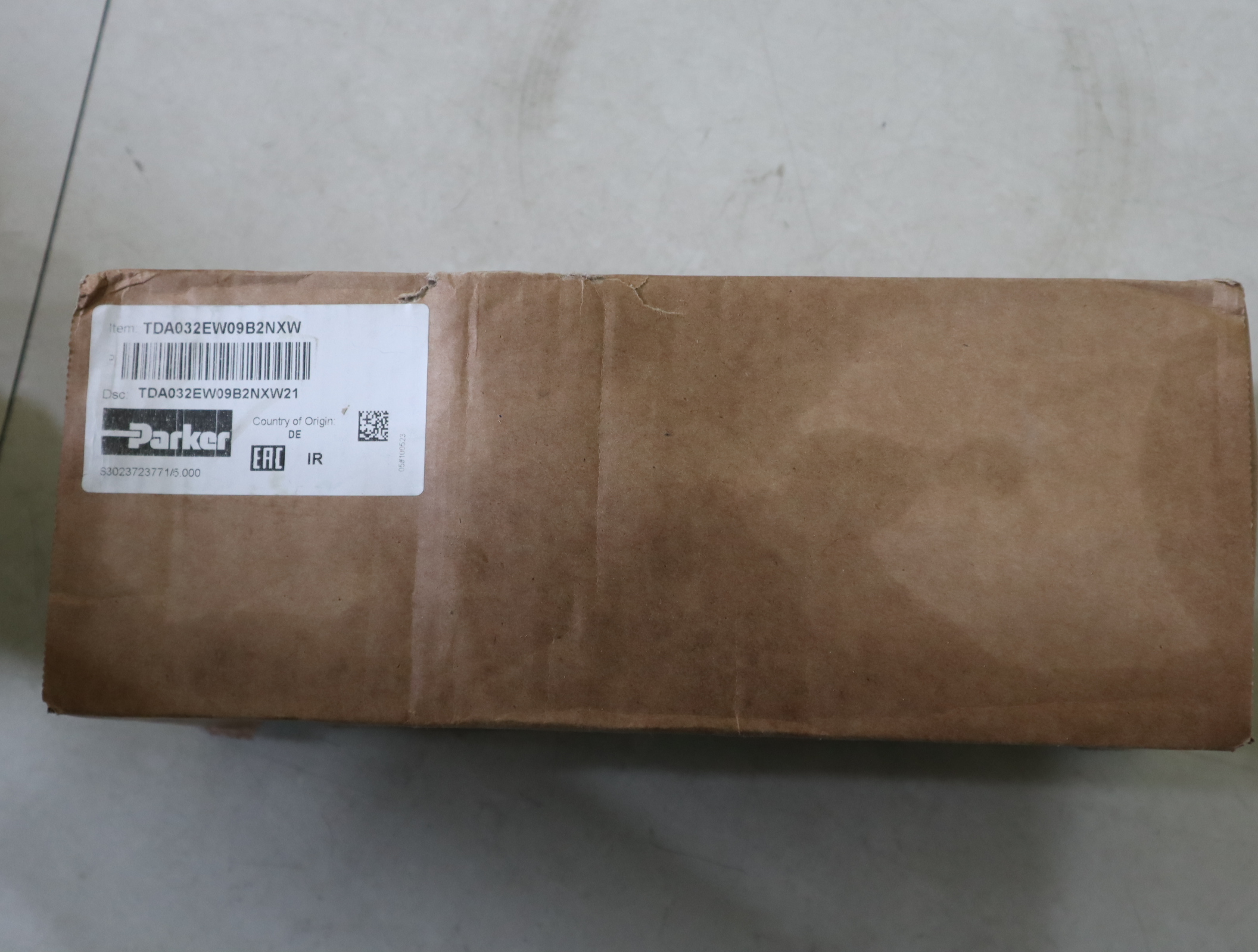 TDA032EW09B2NXW21 美国派克PARKER比例流量阀