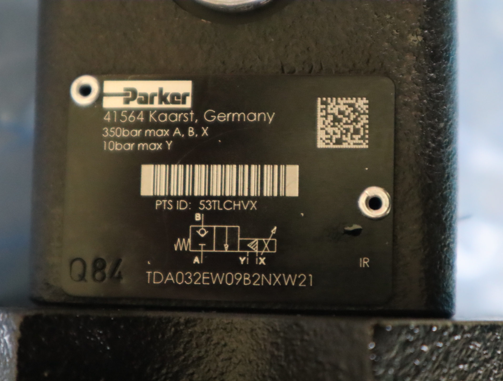 TDA032EW09B2NXW21 美国派克PARKER比例流量阀