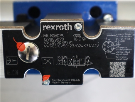 4WREE10V50-2X/G24K31/A1V R900927235 德国力士乐REXROTH比例阀