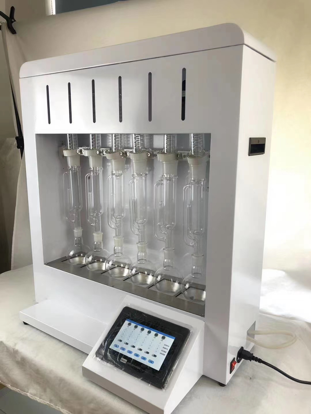 自动干式索氏提取器BYSE206全自动粗脂肪测定仪