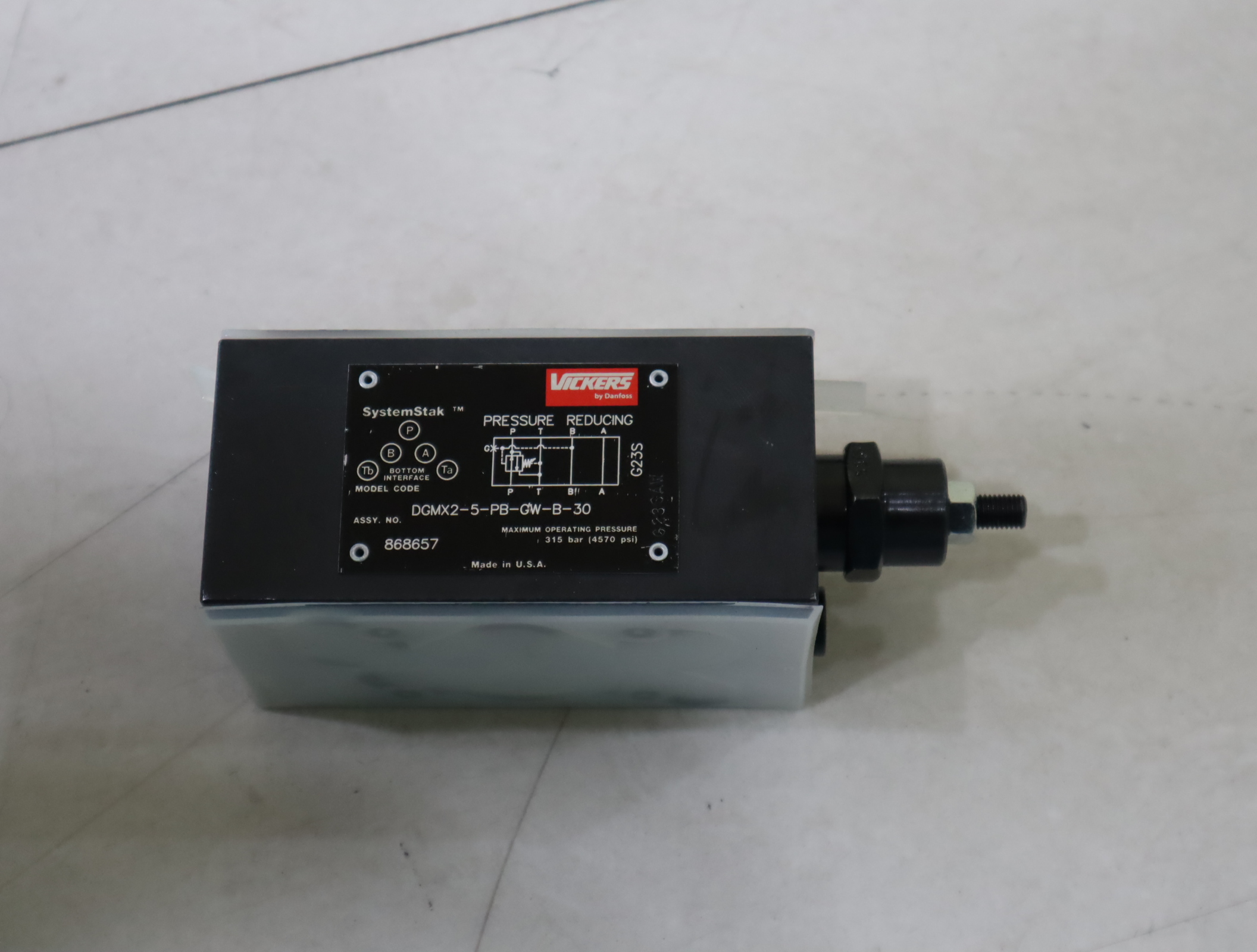 DGMX2-5-PB-GW-B-30 868657 威格士VICKERS单向阀丹佛斯DANFOSS