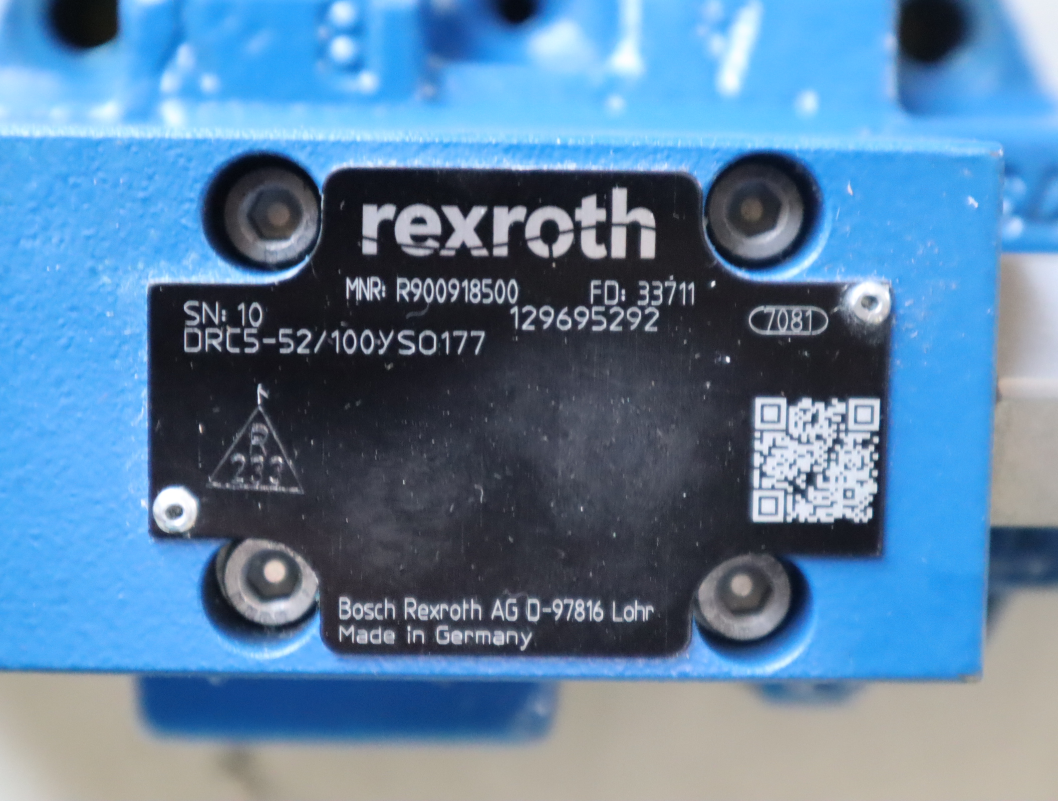 R900918500 DRC5-52/100YSO177 德国力士乐REXROTH减压阀