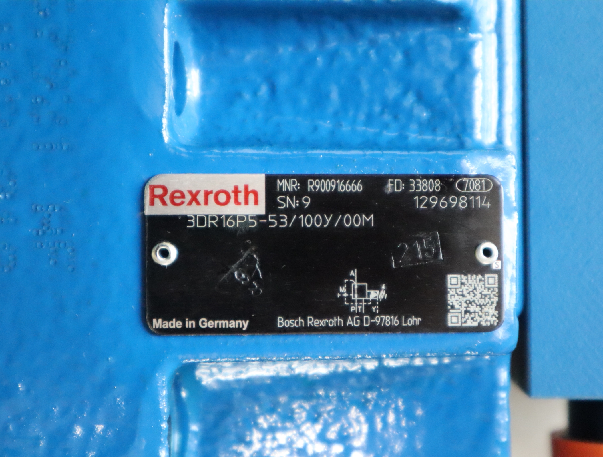 R900918500 DRC5-52/100YSO177 德国力士乐REXROTH减压阀