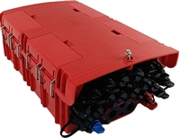 红色16芯光缆配线箱成端箱光分路器接线盒光纤分纤箱分线箱