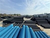 HDPE缠绕结构壁管HDPE克拉管HDPE给水管HDPE拉顶管HDPE钢带管