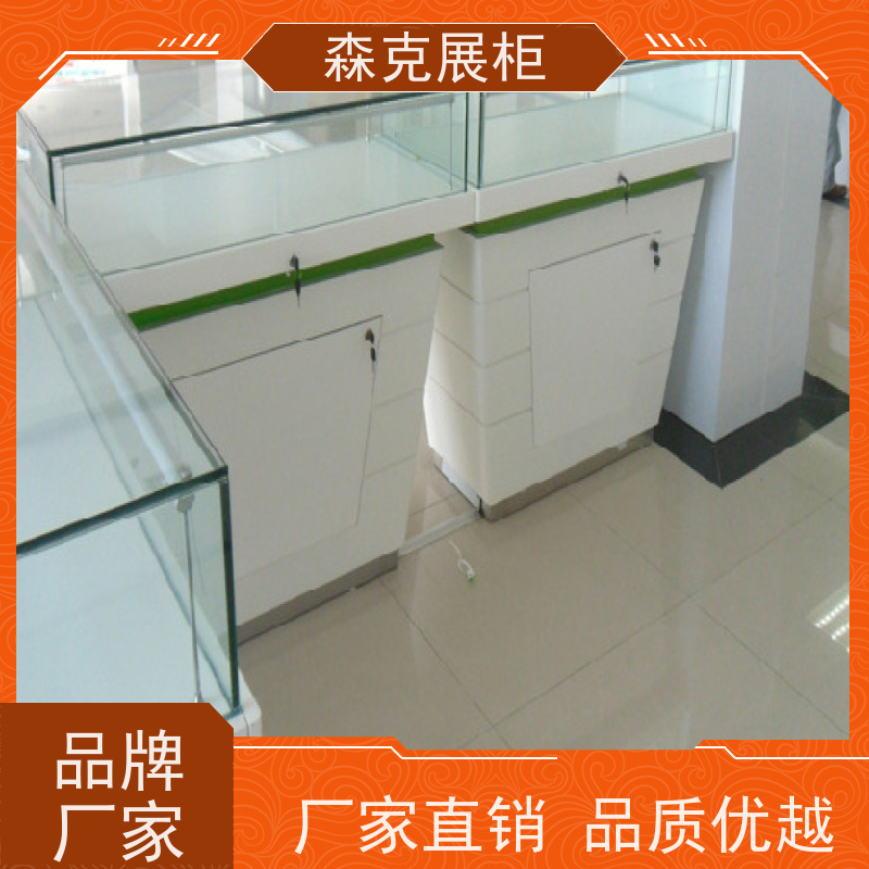 食品柜台厂家 商场货架展柜定制