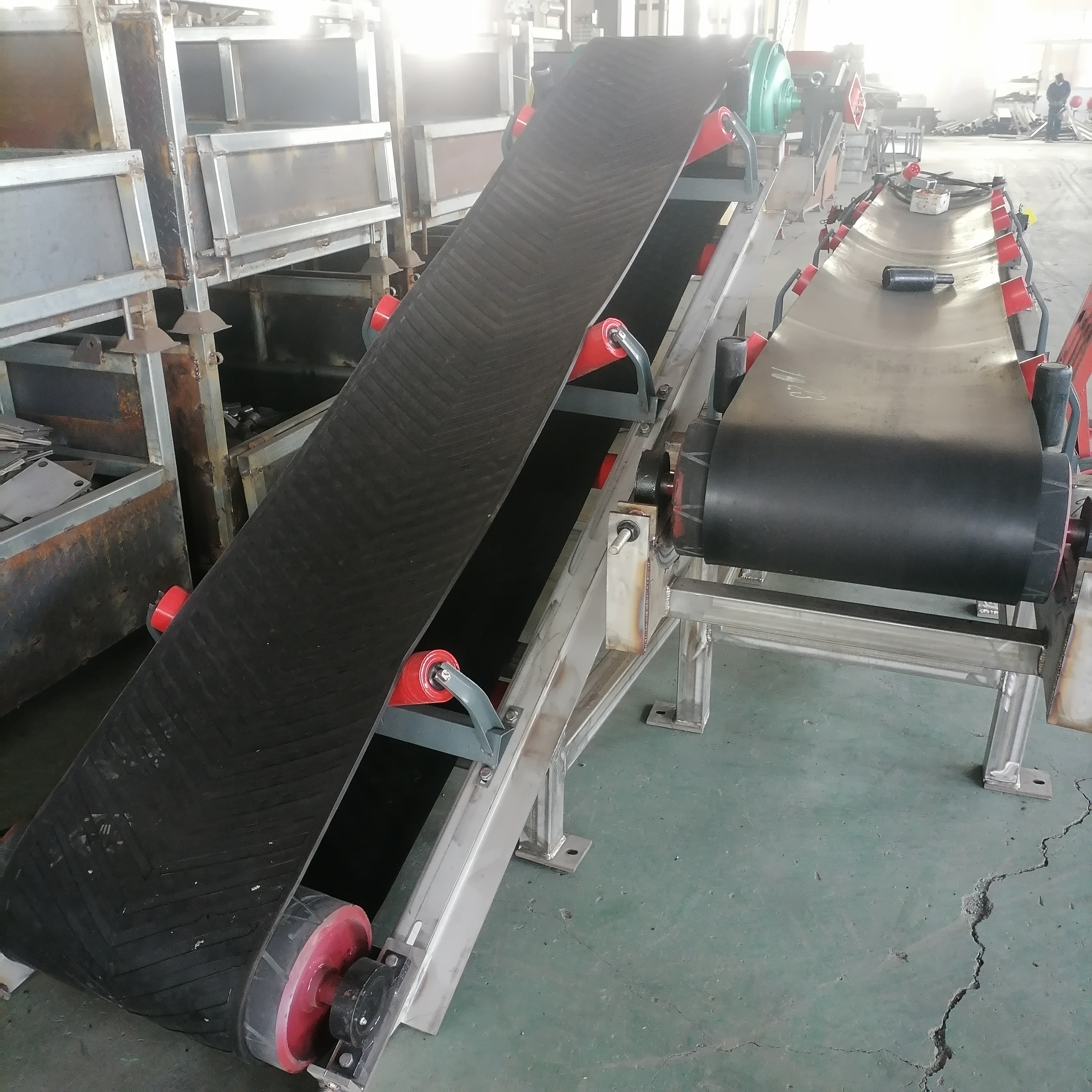 电动滚筒输送机皮带输送设备用途