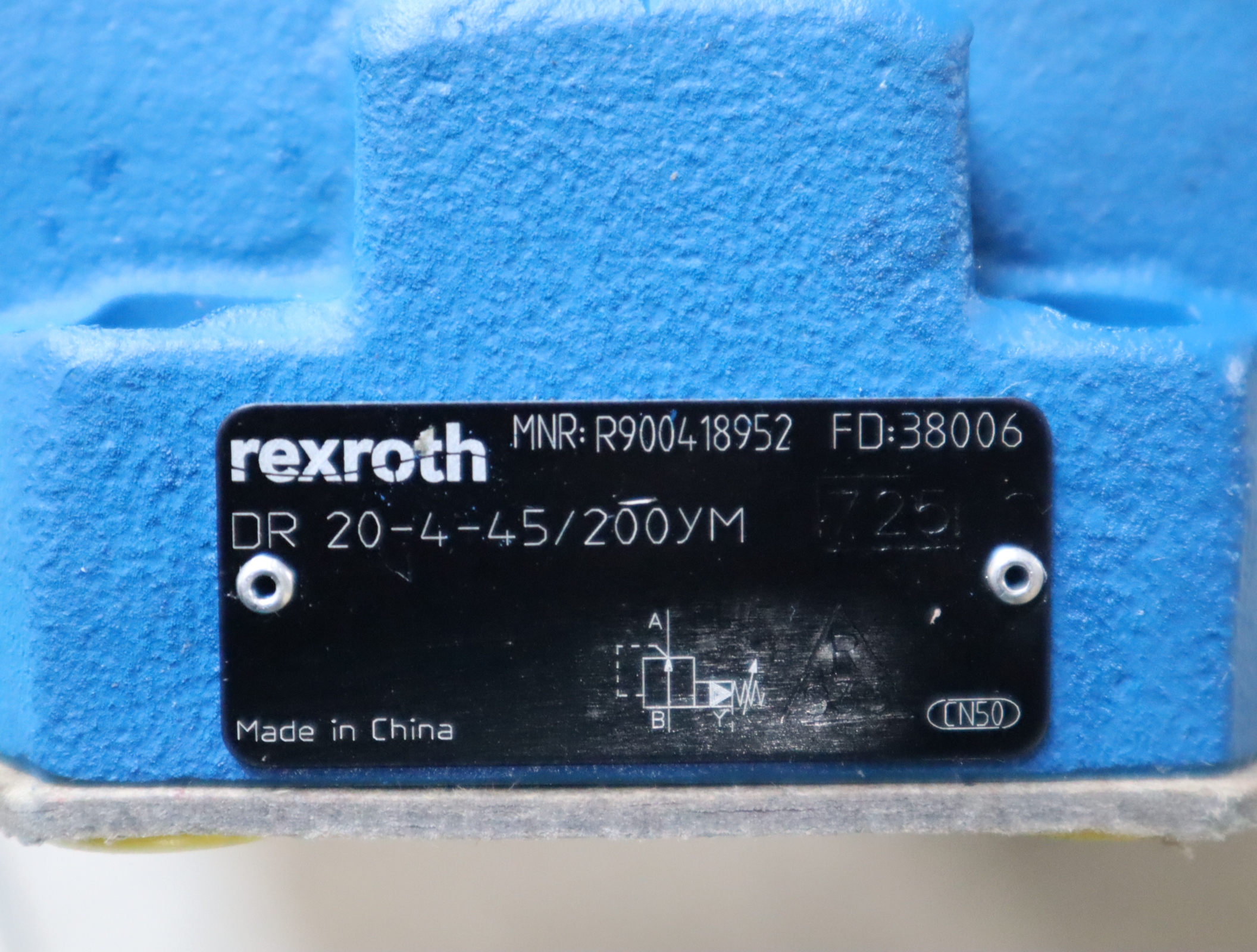 R900418952 DR 20-4-45/200YM 德国力士乐REXROTH减压阀