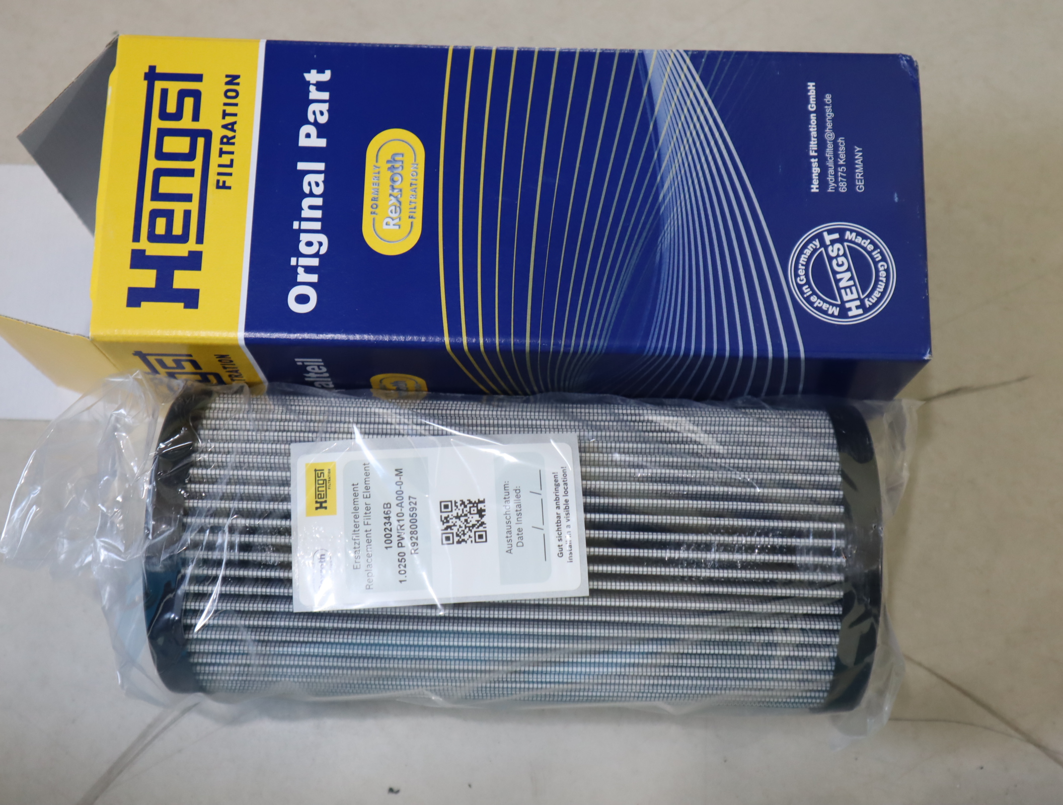 1002346B 1.0250 PWR10-A00-0-M R928005927 汉格斯特HENGST滤芯