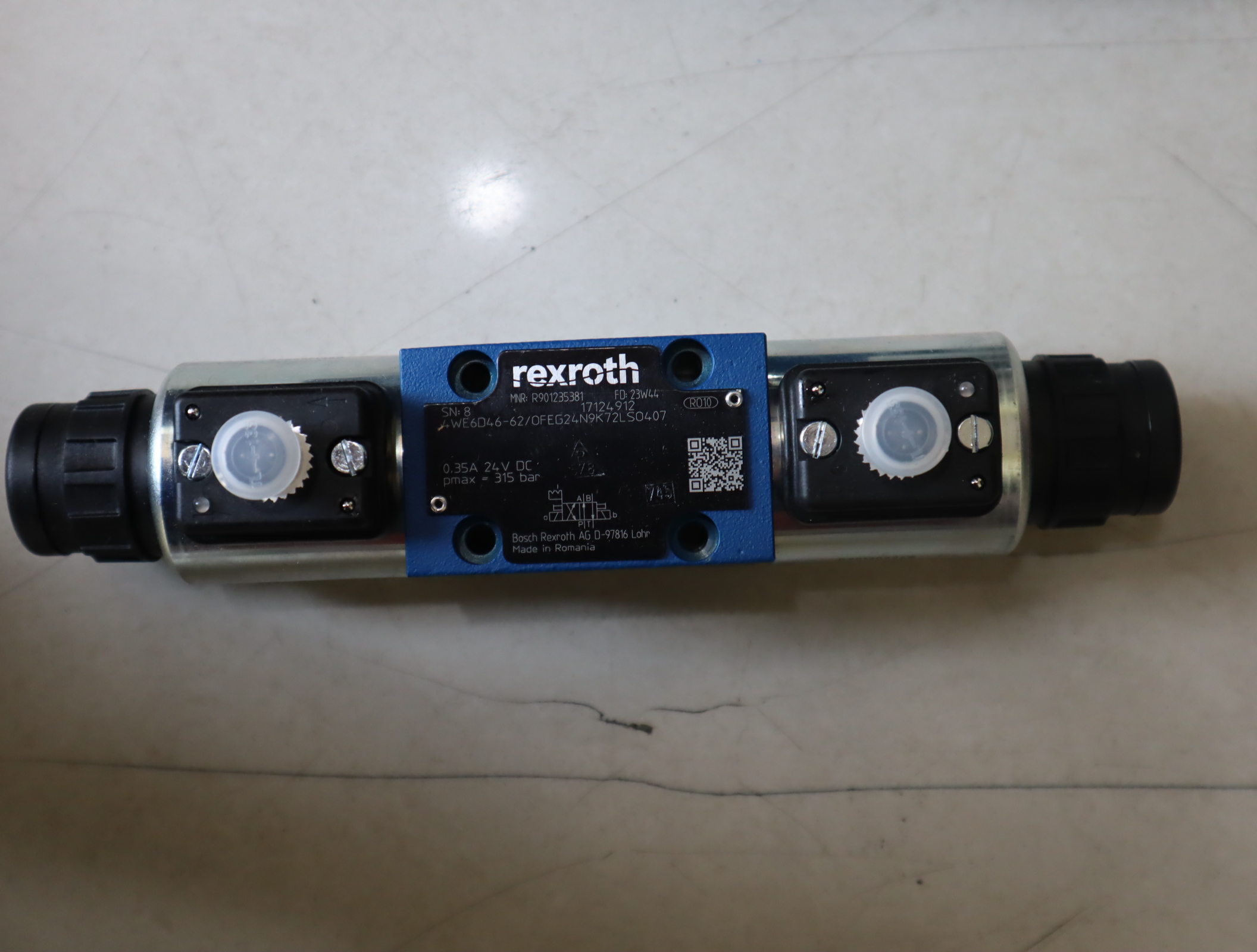 4WE6D46-62/OFEG24N9K72LSO407 R901235381 力士乐REXROTH电磁阀