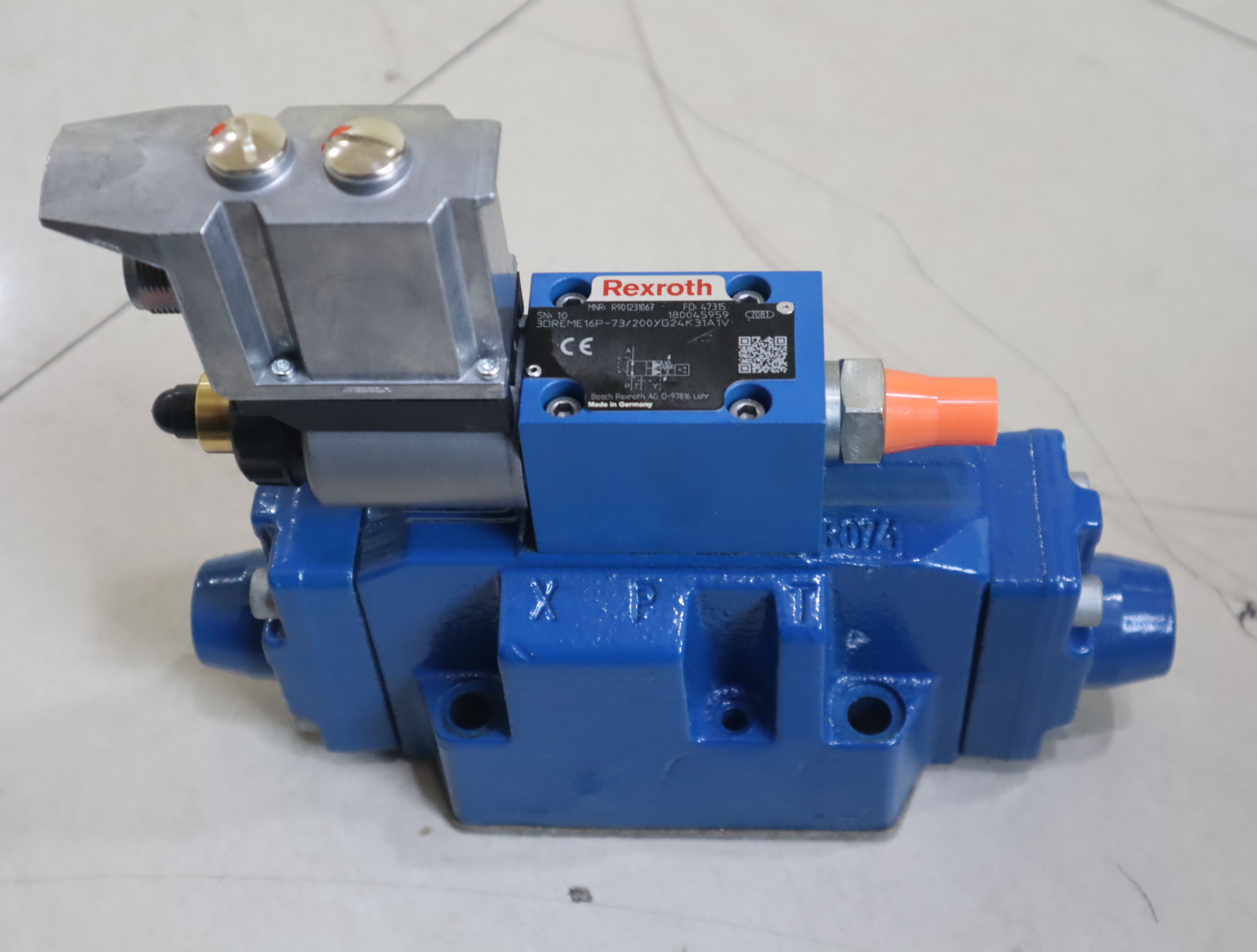 3DREME16P-7X/200YG24K31A1V R901231067 力士乐REXROTH比例减压阀