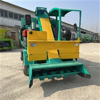 养牛场清粪机  牛粪自动起粪铲粪机  四驱粪尿推粪收粪机