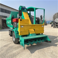 养牛用刮粪车 柴油三轮鸡粪收集车 自卸化扫粪车