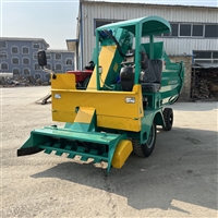 养牛场流淌粪铲粪车 圈舍内堆积粪污扒粪车 柴油清粪车自卸粪斗