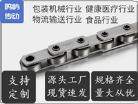 鸣屿传动 输送链 空心销轴链 支持定制