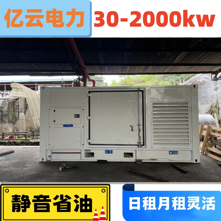 雅 安汉源发电机出租 专注大小型发电车租赁公司电缆线配电箱
