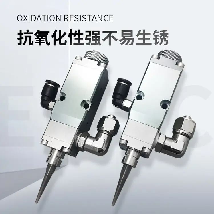 顶针阀 JT-V400UH，以大流量驾驭高粘，UV、硅胶轻松点，调节精准锁止优，适三轴点胶，稳定高效。
