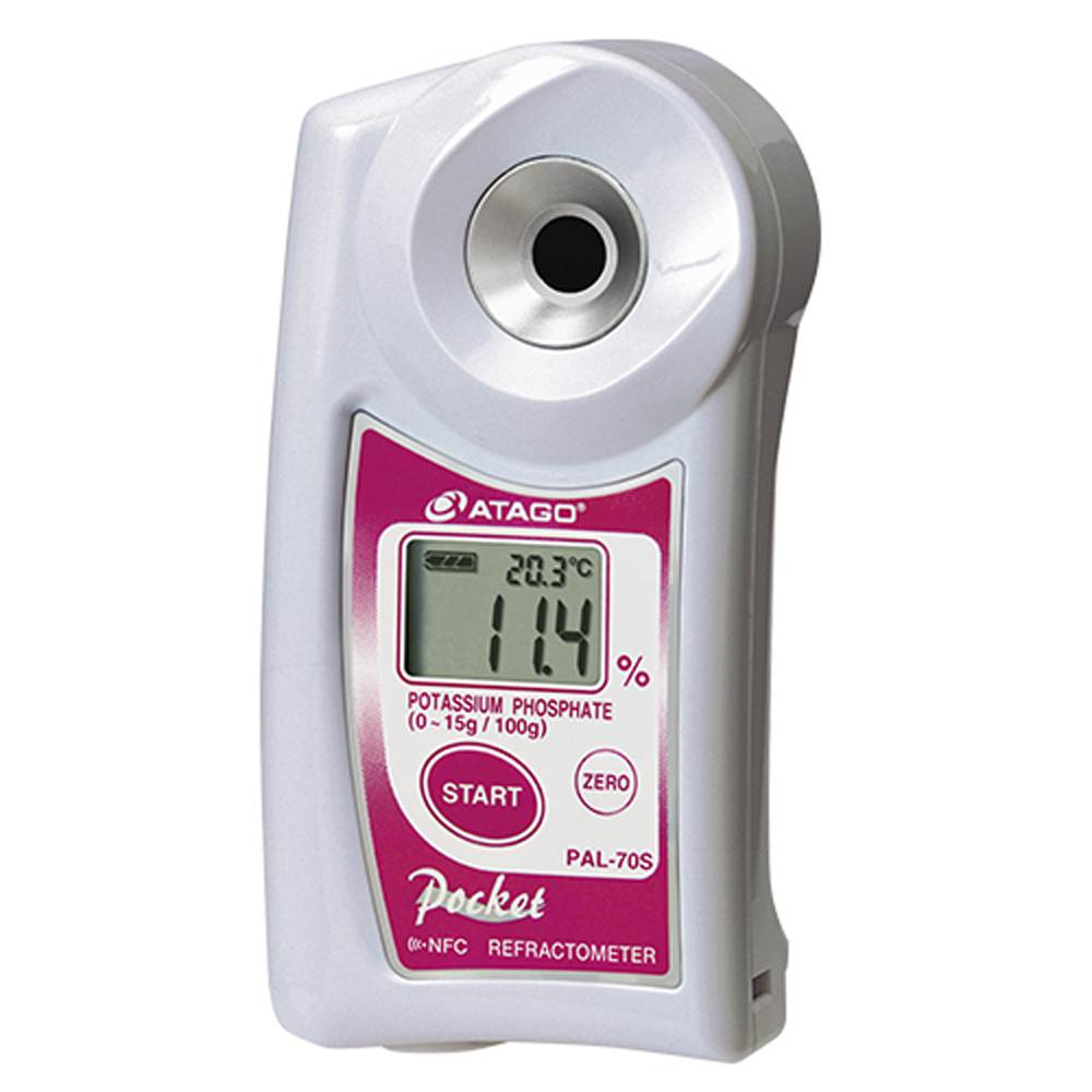 ATAGO爱拓 便携式数显磷酸钠折射计 磷酸钠浓度计 PAL-70S