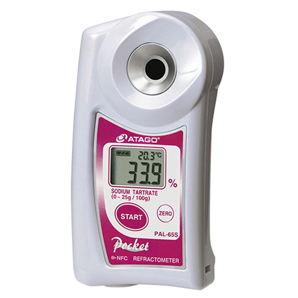 ATAGO爱拓 便携式数显酒石.酸钠浓度计 PAL-65S